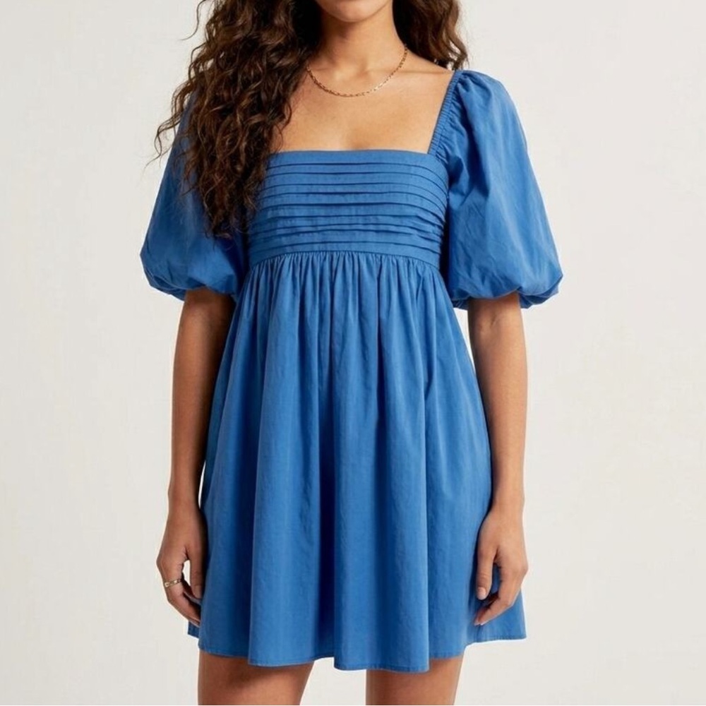Abercrombie & Fitch Kids Dress in Vibrant Blue